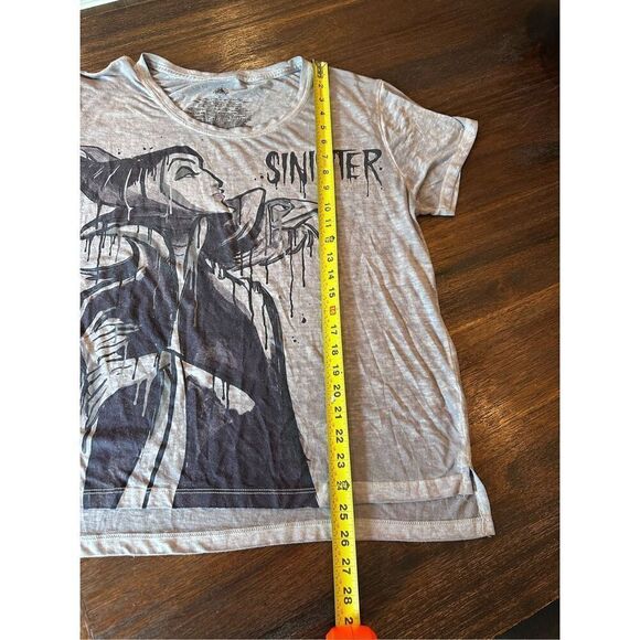 Disney Villains Maleficent burn out T-shirt - Picture 2 of 8